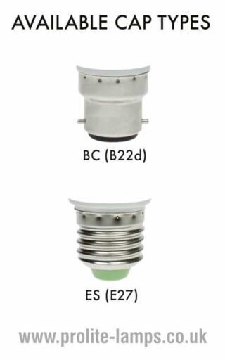 Available Cap Types - BC, ES