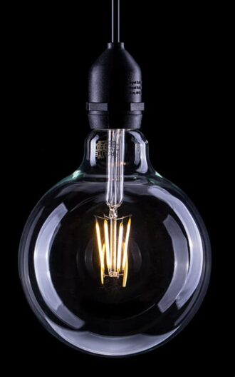G125 6W Globe LED Dimmable Filament Lamp