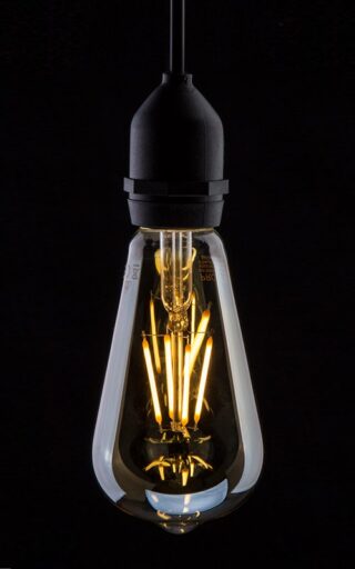 Prolite - ST64 LED Filament Gold Tint 4W In use image