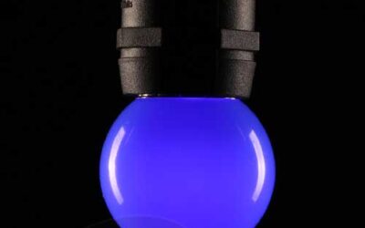 Polycarbonate 1.5w LED Golf Ball Blue