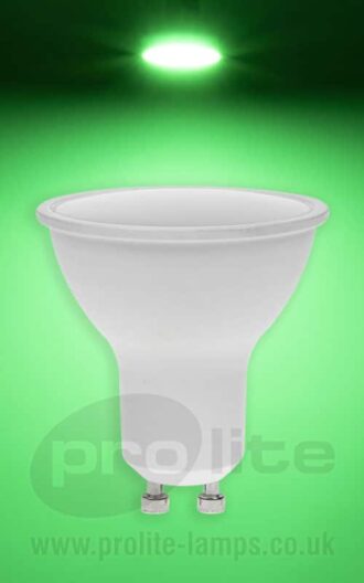 GU10 7W Green