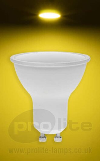 GU10 7W Yellow