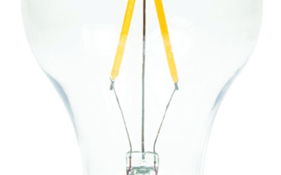 2W GLS Dimmable LED Filament Lamp Polycarbonate