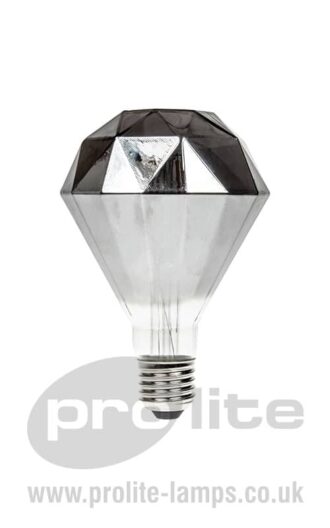 Diamond 4W Dimmable LED Filament Electro-plated