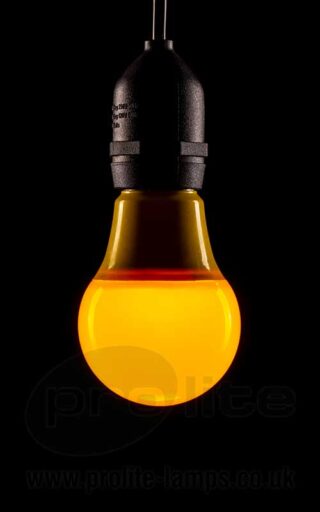 GLS 6W Dimmable Polycarbonate Yellow