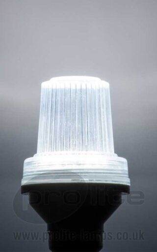 LED Strobe Light Lit