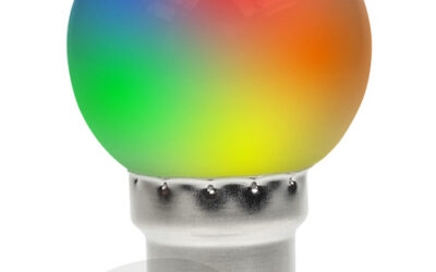 Polycarbonate 0.5w LED RGB Golf Ball